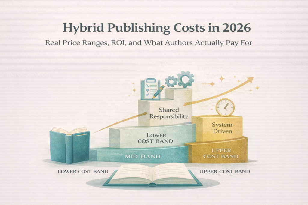 Hybrid publishing costs can be a smart investment, or an expensive distraction.

The difference isn’t the package, it’s whether the book is designed to produce value.

For Modern Authors, the question isn’t “How much does it cost to publish?”
