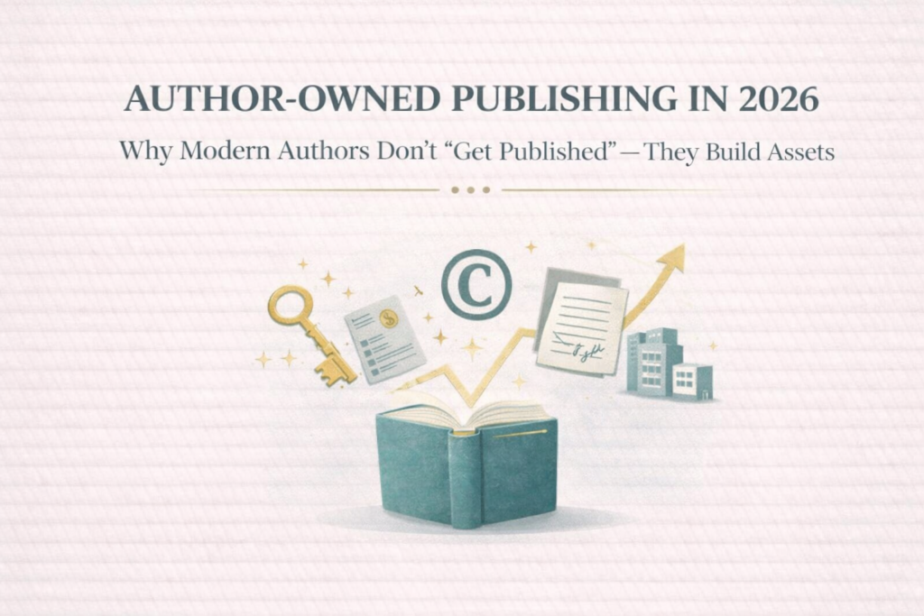 In 2026, the question is no longer:

Can you get published?

The question is:

Can you own what you publish?

Because ownership is the difference between:

a book that sells a few hundred copies

and a book that becomes a business asset for the next decade