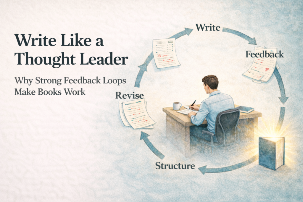 If you’re afraid your finished book still won’t work, the fix isn’t more writing or better marketing.

The real shift is structural feedback early enough to shape the book while it’s still flexible.

Books rarely fail because the author didn’t try hard enough.

They fail because the architecture was never challenged while it could still change.