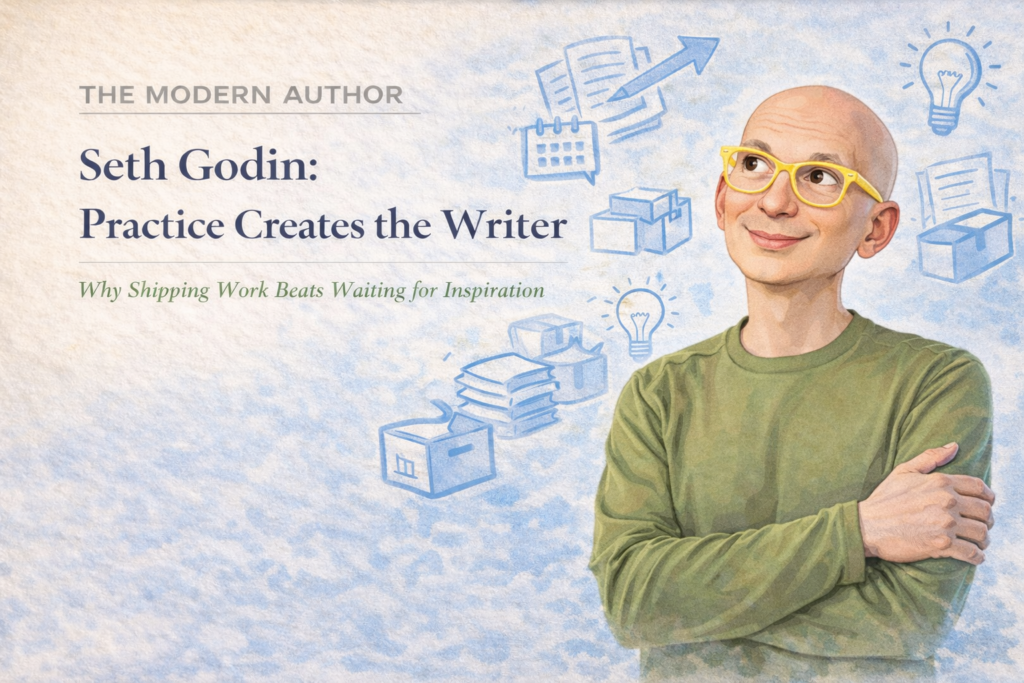 Most people think writer’s block is the problem.

Seth Godin thinks writer’s block is an excuse.

The real obstacle isn’t a lack of ideas.

It’s the fear of putting bad writing into permanent form.