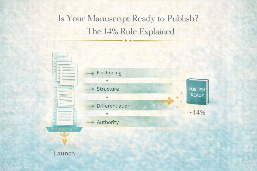 Publishing is not the moment you finish writing. It’s the moment you let the market examine your thinking, at scale, permanently, under search, under screenshots, under referrals, under skepticism.

That’s why the 14% Rule exists.